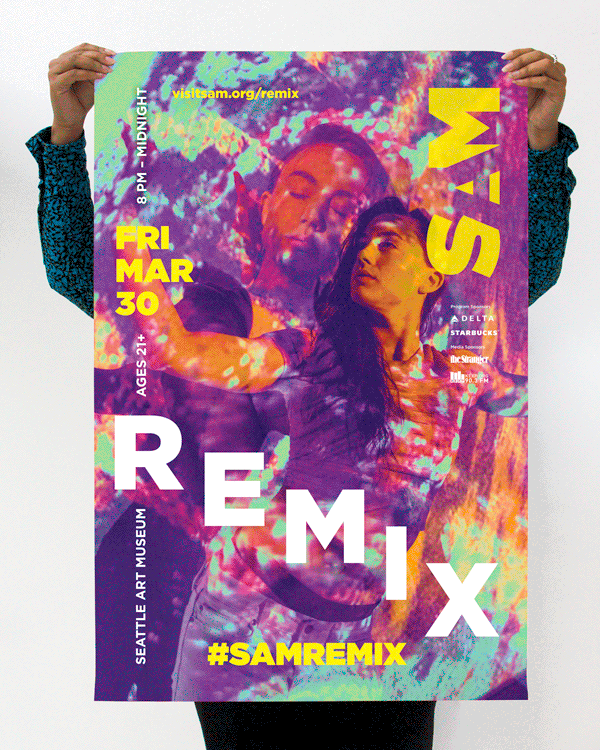 SAM Remix posters